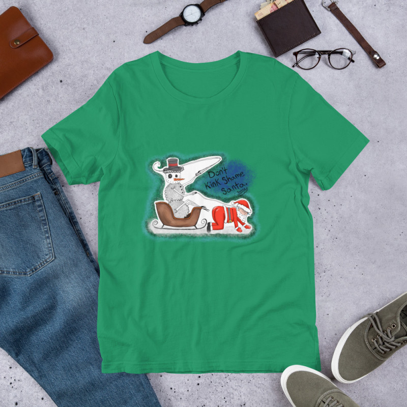 Short-Sleeve Unisex Creepy Sheepy Snowman T-Shirt