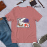 Short-Sleeve Unisex Creepy Sheepy Snowman T-Shirt