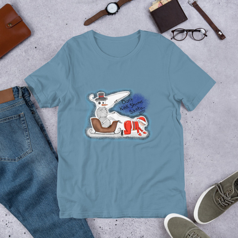 Short-Sleeve Unisex Creepy Sheepy Snowman T-Shirt