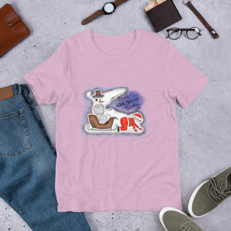 Short-Sleeve Unisex Creepy Sheepy Snowman T-Shirt