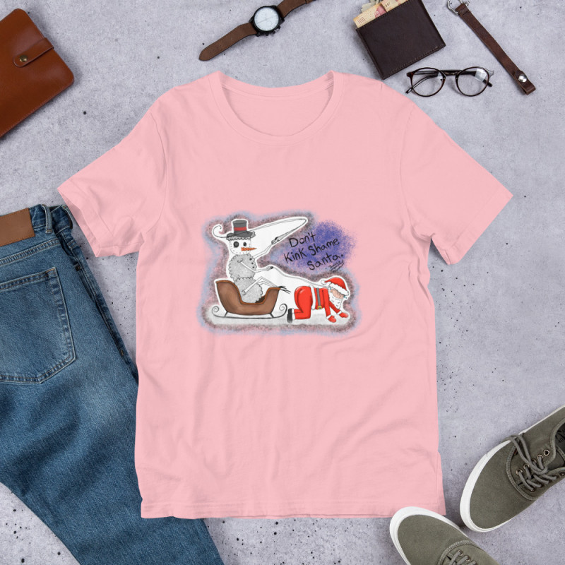 Short-Sleeve Unisex Creepy Sheepy Snowman T-Shirt