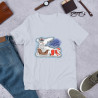 Short-Sleeve Unisex Creepy Sheepy Snowman T-Shirt