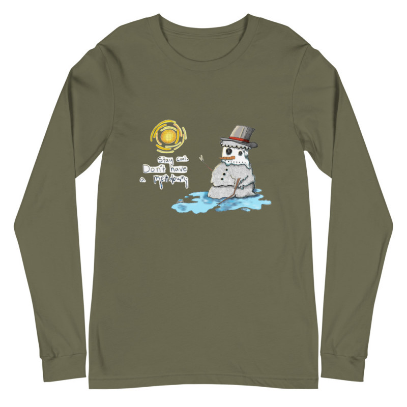 Unisex Stay Cool Creepy Sheepy Long Sleeve Tee