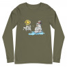 Unisex Stay Cool Creepy Sheepy Long Sleeve Tee