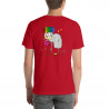 Short-Sleeve Unisex Creepy Sheepy Clown T-Shirt