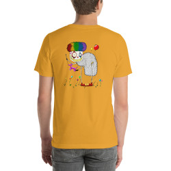 Short-Sleeve Unisex Creepy Sheepy Clown T-Shirt