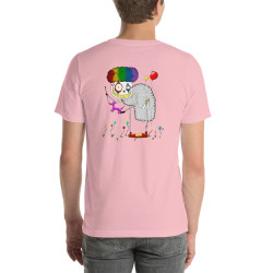 Short-Sleeve Unisex Creepy Sheepy Clown T-Shirt