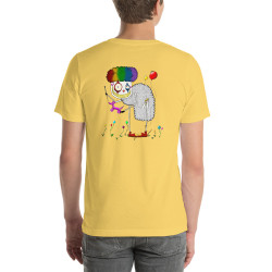 Short-Sleeve Unisex Creepy Sheepy Clown T-Shirt