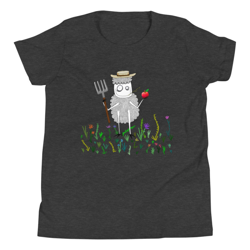 Youth Farmer Creepy Sheepy Short Sleeve T-Shirt