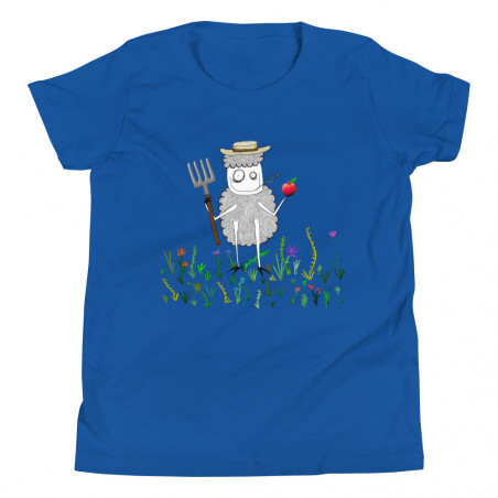 Youth Farmer Creepy Sheepy Short Sleeve T-Shirt