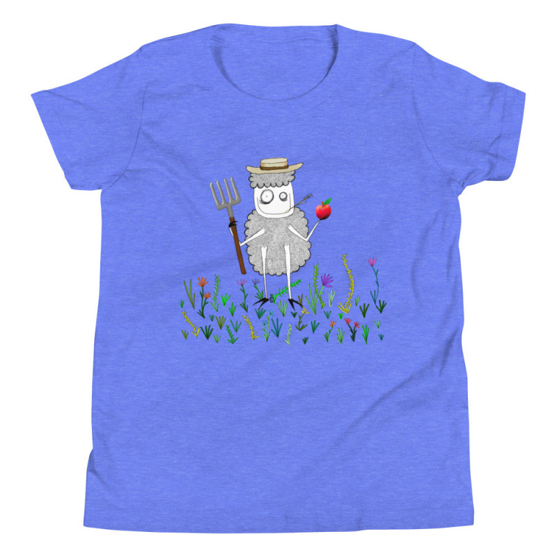 Youth Farmer Creepy Sheepy Short Sleeve T-Shirt
