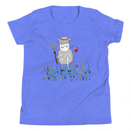 Youth Farmer Creepy Sheepy Short Sleeve T-Shirt