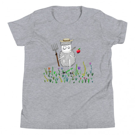 Youth Farmer Creepy Sheepy Short Sleeve T-Shirt
