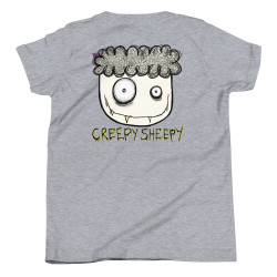 Youth Farmer Creepy Sheepy Short Sleeve T-Shirt