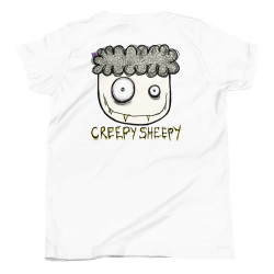 Youth Farmer Creepy Sheepy Short Sleeve T-Shirt