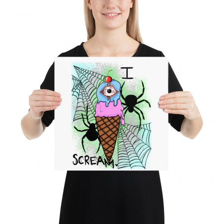 I Scream Poster