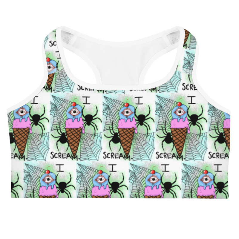 CS I scream Sports bra