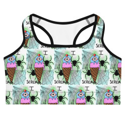 CS I scream Sports bra