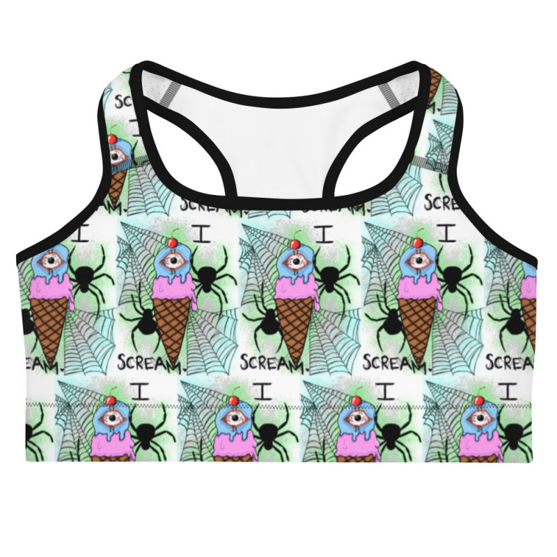 CS I scream Sports bra