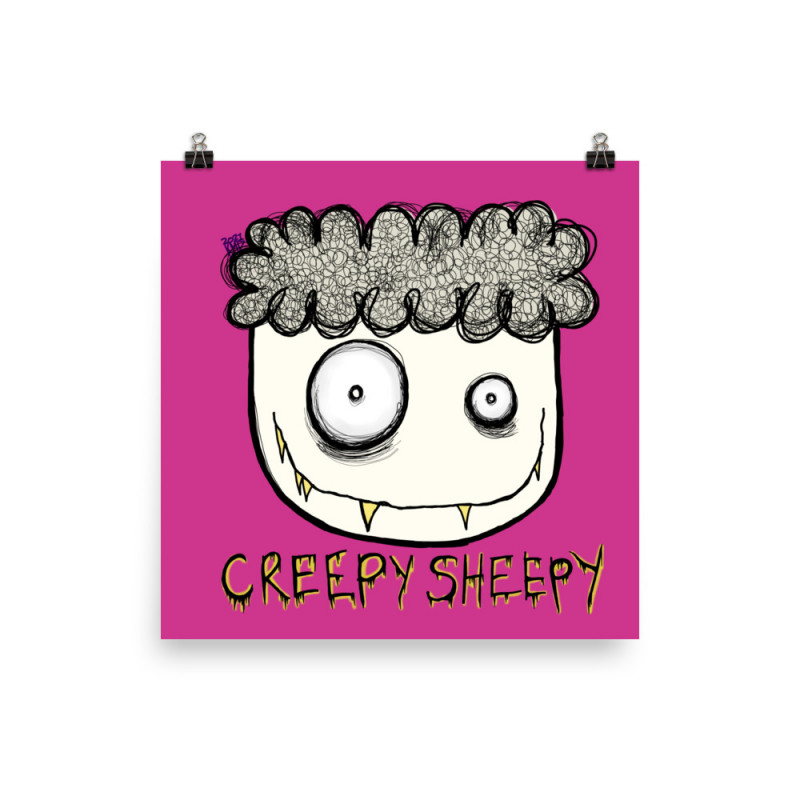 CS Logo Pink paper poster