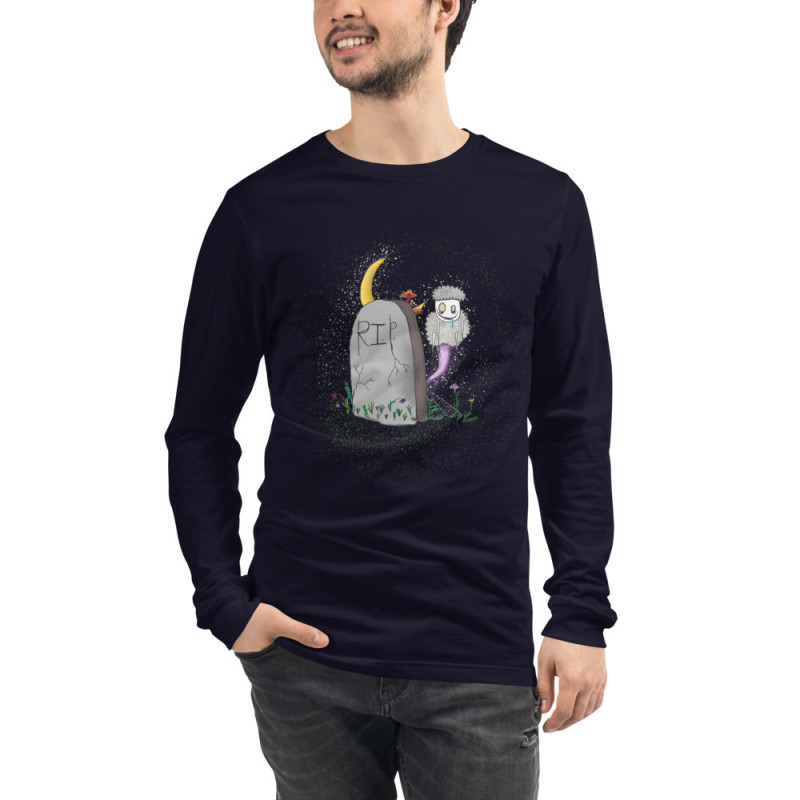 Unisex RIP Creepy Sheepy Long Sleeve Tee
