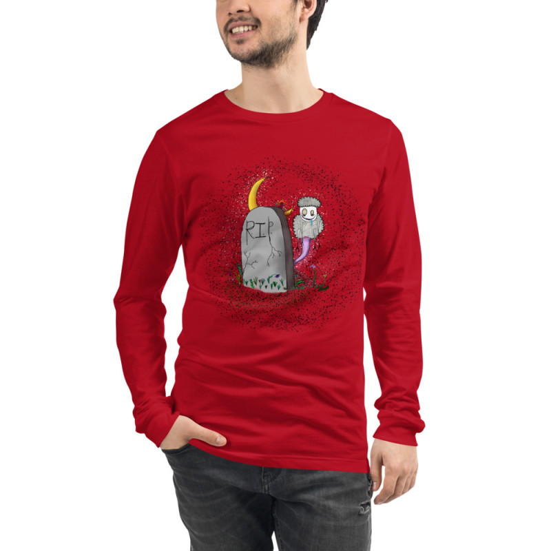 Unisex RIP Creepy Sheepy Long Sleeve Tee