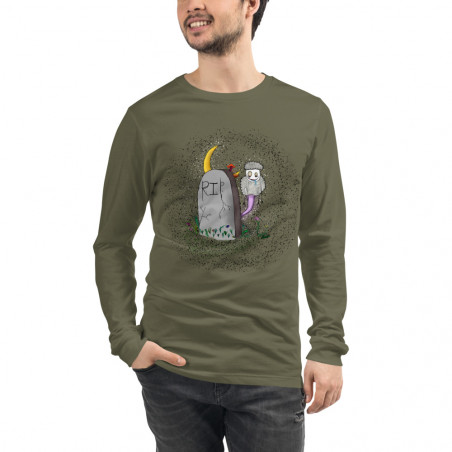 Unisex RIP Creepy Sheepy Long Sleeve Tee