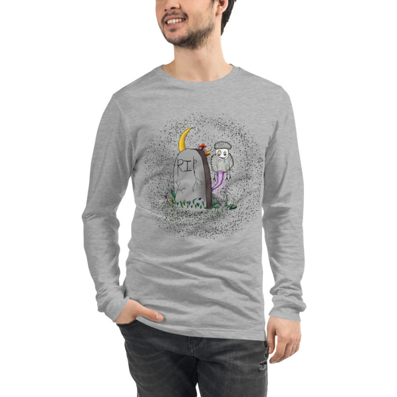 Unisex RIP Creepy Sheepy Long Sleeve Tee