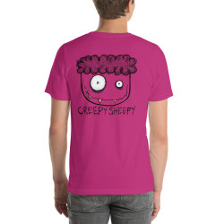 Short-Sleeve Unisex Farmer Creepy Sheepy T-Shirt