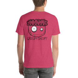 Short-Sleeve Unisex Farmer Creepy Sheepy T-Shirt