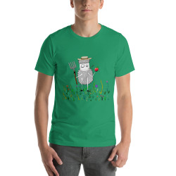Short-Sleeve Unisex Farmer Creepy Sheepy T-Shirt