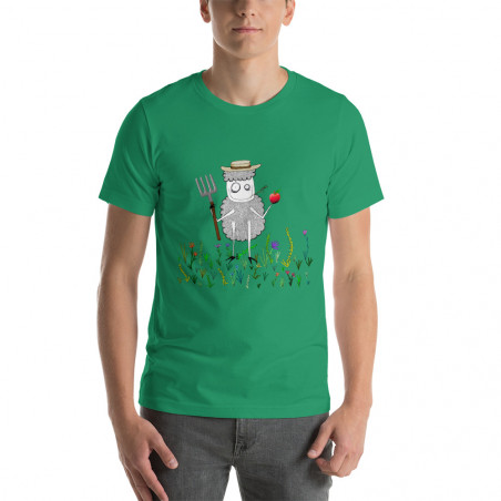 Short-Sleeve Unisex Farmer Creepy Sheepy T-Shirt