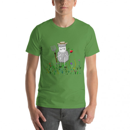 Short-Sleeve Unisex Farmer Creepy Sheepy T-Shirt
