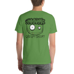 Short-Sleeve Unisex Farmer Creepy Sheepy T-Shirt