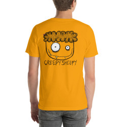 Short-Sleeve Unisex Farmer Creepy Sheepy T-Shirt