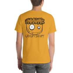 Short-Sleeve Unisex Farmer Creepy Sheepy T-Shirt