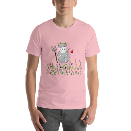 Short-Sleeve Unisex Farmer Creepy Sheepy T-Shirt