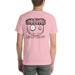 Short-Sleeve Unisex Farmer Creepy Sheepy T-Shirt
