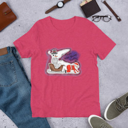 Short-Sleeve Unisex Creepy Sheepy Snowman T-Shirt